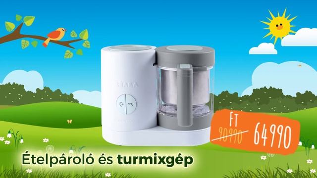 Ételpároló és turmixgép Beaba Babycook смотреть онлайн