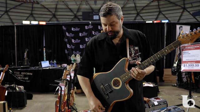 Talking Acoustasonic Jazzmaster with Fender's Heli Lanz смотреть онлайн