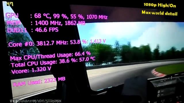 Assetto Corsa - R9 270X 2GB - FX-6300 - 4GB - 1080p Test смотреть онлайн