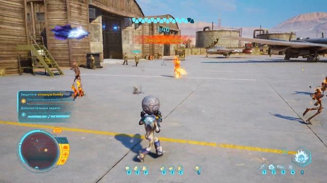 ПРИШЕЛЕЦ ВЗОРВАЛ САМУЮ БОЛЬШУЮ БОМБУ В МИРЕ ? Destroy All Humans! смотреть онлайн