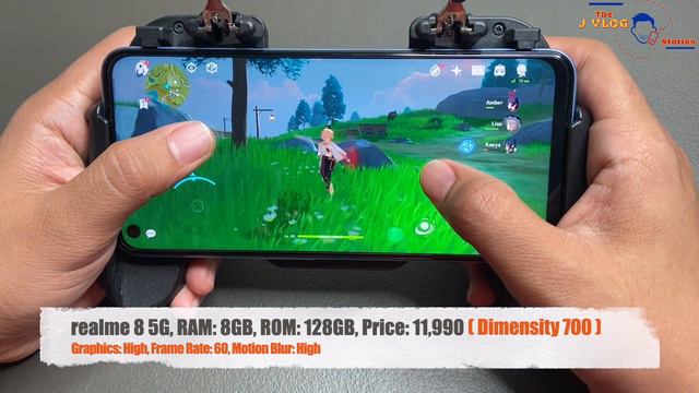 realme 8 5G Genshin Impact Gameplay - Filipino | High Settings | 8GB 128GB | смотреть онлайн