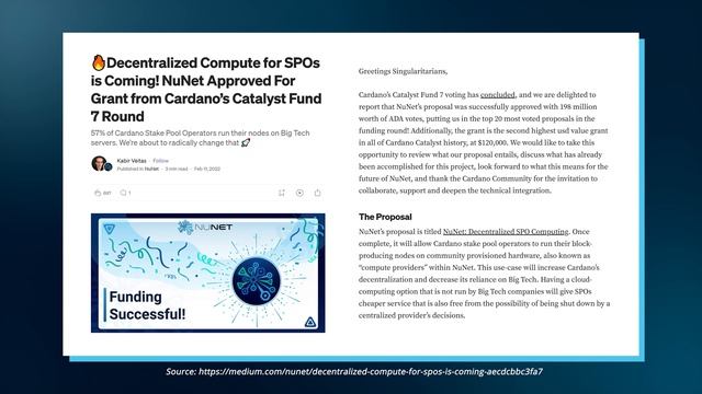 Projects on Cardano | NuNet – Decentralized Computing ?? [English] смотреть онлайн