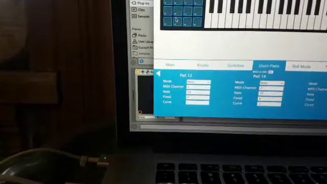 Alesis VI61  Editor.
