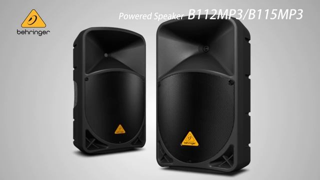 BEHRINGER / パワードスピーカー B112MP3/B115MP3 смотреть онлайн