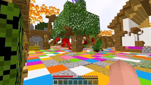 SURVIVAL MAZE of SKIBIDI TOILET vs CAMERA & SPEAKER TV MAN MECHA TITAN BOSSES in MINECRAFT animatio смотреть онлайн