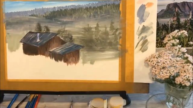 014. Туманное июльское утро в Зеледеево смотреть онлайн