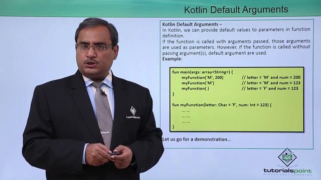 Kotlin - Default Arguments смотреть онлайн