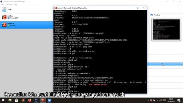 Pembuatan Docker Container dengan Persistent Volume - Sandi Apriandi смотреть онлайн