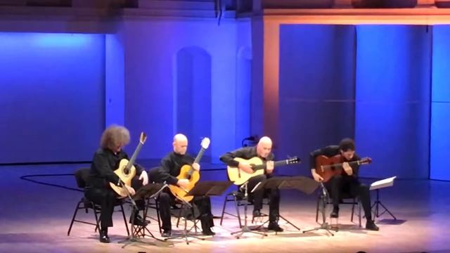 Фестиваль « Виртуозы гитары» европейский гитарный квартет. смотреть онлайн