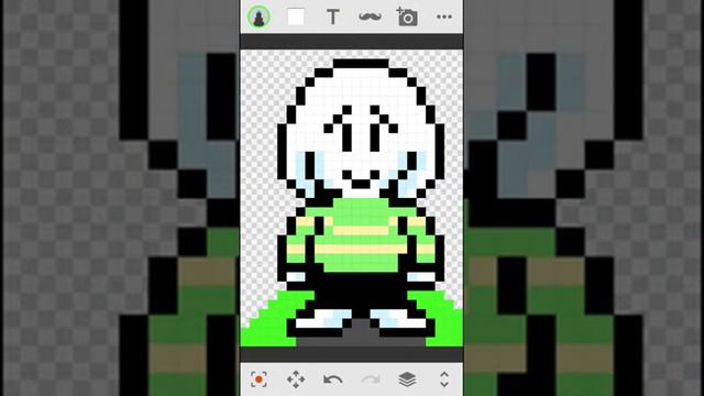 Undertale Asriel sprite смотреть онлайн