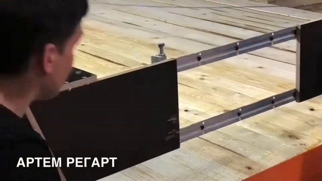 Склейка стеновой панели CLT дома АРТЕМ РЕГАРТ | Gluing wall CLT panels ARTEM REGART смотреть онлайн