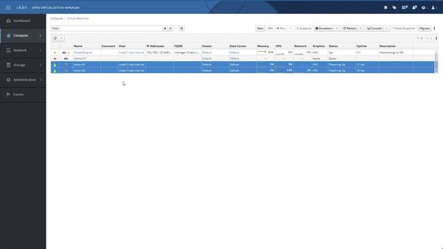 oVirt 4.5.x configuring VMs to Hosts pinning смотреть онлайн