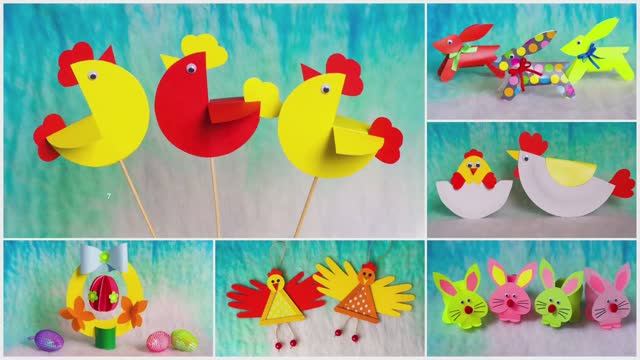 7 ИДЕЙ ПАСХАЛЬНЫХ ПОДЕЛОК своими руками