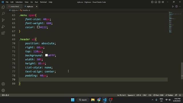 Responsive Hair Salon Website Navbar and header Using HTML, CSS and JavaScript смотреть онлайн