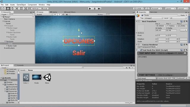 Unity: Como hacer un menu смотреть онлайн
