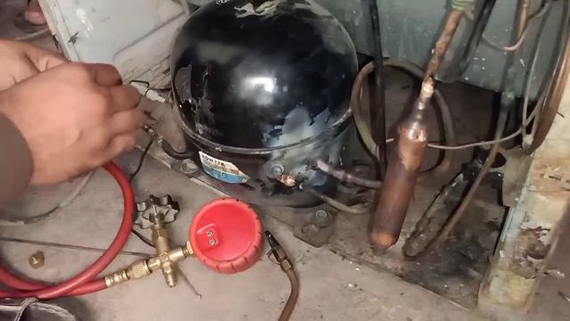 Refrigerator System Self Vacuum Without Vacuum Pump Full Tutorial in Urdu Hindi смотреть онлайн