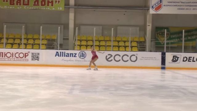 Шипова Алиса Пре-Бронза I, Клинский лед 8.02.2014 смотреть онлайн