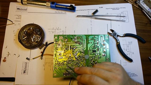 Переделка компьютерного блока питания на шим AT2005A ,WT7514L и LPG899 в регулируемый. смотреть онлайн
