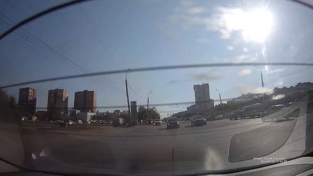 Видеорегистратор Street Storm CVR-A7620 - задняя камера - дневная съёмка смотреть онлайн