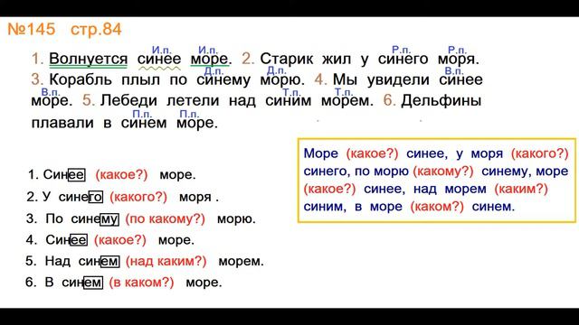 Руский язык учебник. 3 класс. Часть 2. Канакина В. П. Упраж.145 ответы смотреть онлайн