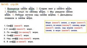 Руский язык учебник. 3 класс. Часть 2. Канакина В. П. Упраж.145 ответы
