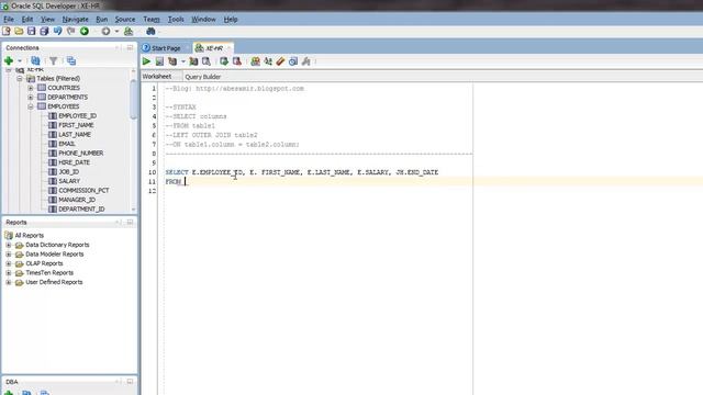 Retrieve Data from Multiple tables using LEFT OUTER Join смотреть онлайн
