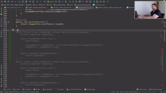 Performance optimisations for android applications - Grid gallery using Fresco library смотреть онлайн