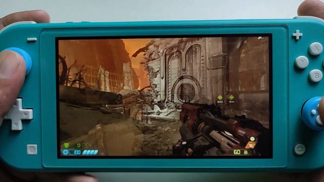 DOOM Eternal Nintendo Switch Lite Gameplay смотреть онлайн