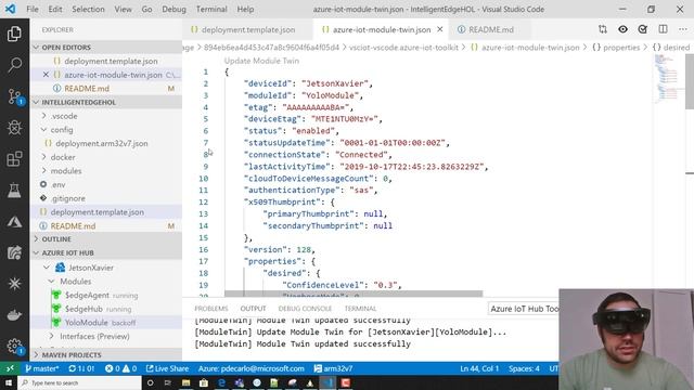 Yolo Object Detection with Nvidia Jetson Xavier and Hololens смотреть онлайн