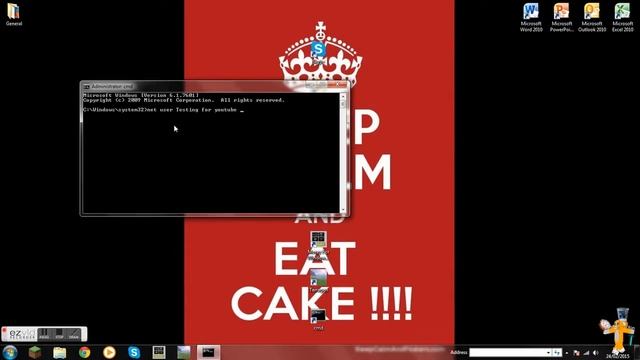 Home How to Create a New User using cmd.exe смотреть онлайн