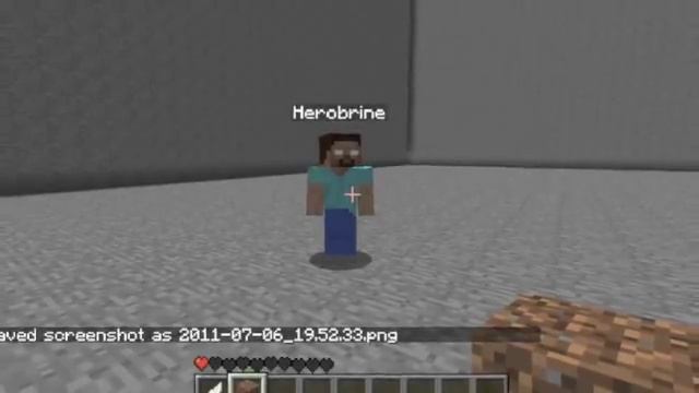 Herobrine, Notch, Honeydew and Xephos on my server and herobrine on single player! смотреть онлайн