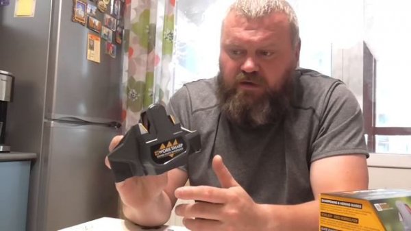 Заточка кухонного ножа за 10 секунд. Электрическая точилка Work Sharp Combo Sharpener WSCMB-I