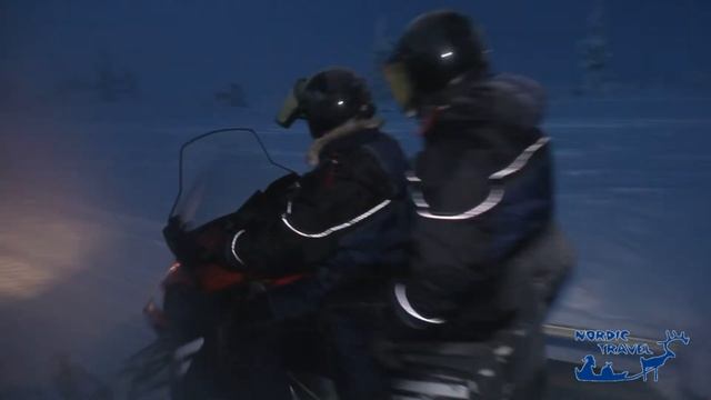 Катание на мотосанях (снегоходах) смотреть онлайн