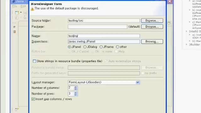 Java Eclipse - Install jformdesigner смотреть онлайн