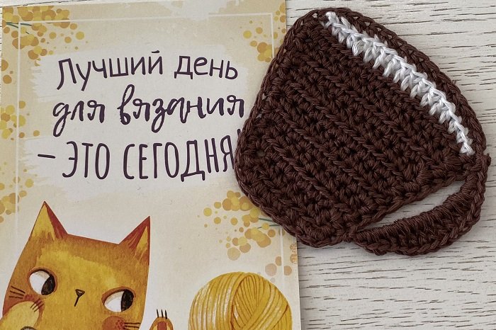 Подставка под кофе, вязание крючком смотреть онлайн