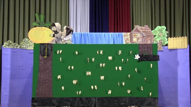 Кукольный спектакль "Репка" театра "Балаганчик" смотреть онлайн