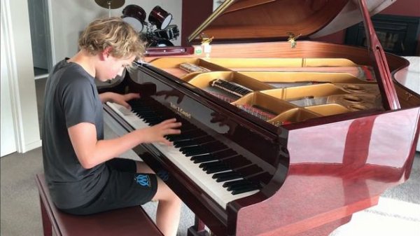 Coffin Dance (Astronomia), Peter Buka piano cover