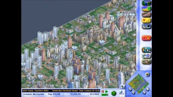 SimCity 3000 UK Edition - Liverpool, Merseyside HD