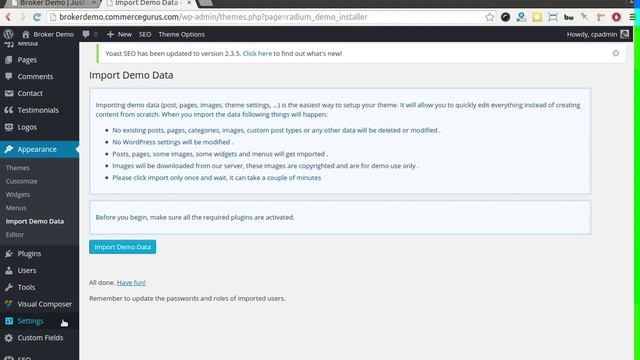 How to install and setup the Broker WordPress Theme смотреть онлайн