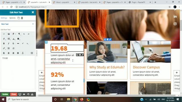 How to create a website within 15 minutes with WordPress using Pagelayer and and PopularFx theme смотреть онлайн