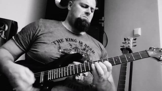 Marduk - With Satan And Victorious Weapons  (guitar Cover, Rhythm Guitar Without Solo)
