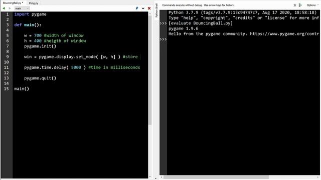 Python - Creating a Display with Pygame смотреть онлайн