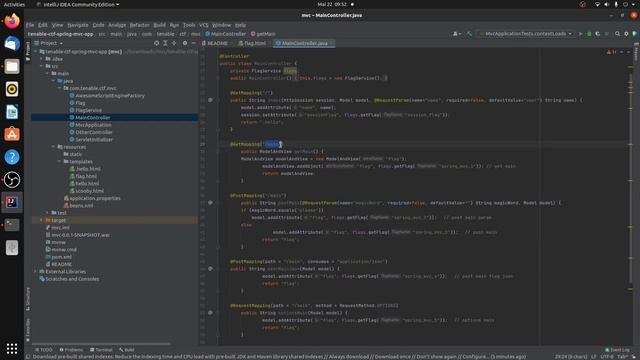 Tenable CTF - Web Category, "Spring MVC Challenge" [Capture The Flag Writeup] смотреть онлайн
