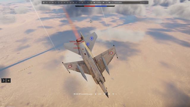 best dogfight i've ever had (mirage f1c-200) смотреть онлайн