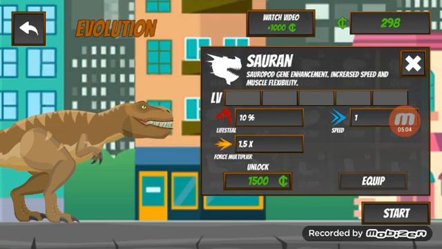 Играем в игру гибрид Ти Рекса смотреть онлайн