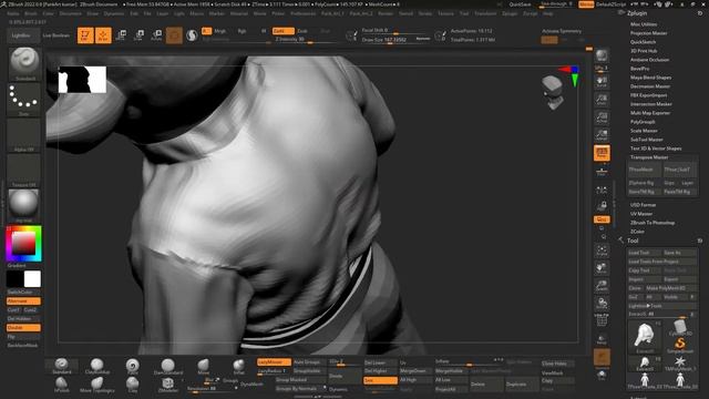 How to SCULPT CLOTH EASILY in Zbrush! смотреть онлайн