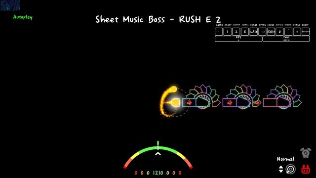 [ADOFAI Custom] Sheet Music Boss - Rush E 2 смотреть онлайн