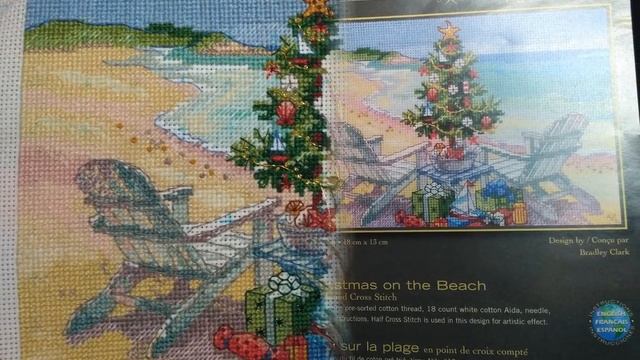 Процесс работы Dimensions 08832, Christmas on the Beach смотреть онлайн
