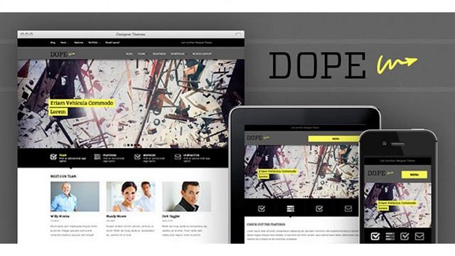 Dope, a Responsive WordPress Portfolio Theme | Themeforest Website Templates and Themes смотреть онлайн