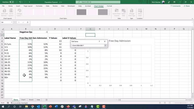 How to Add Data into a Blank Scatter Chart in Excel ? [EXCEL CHARTS ?] смотреть онлайн